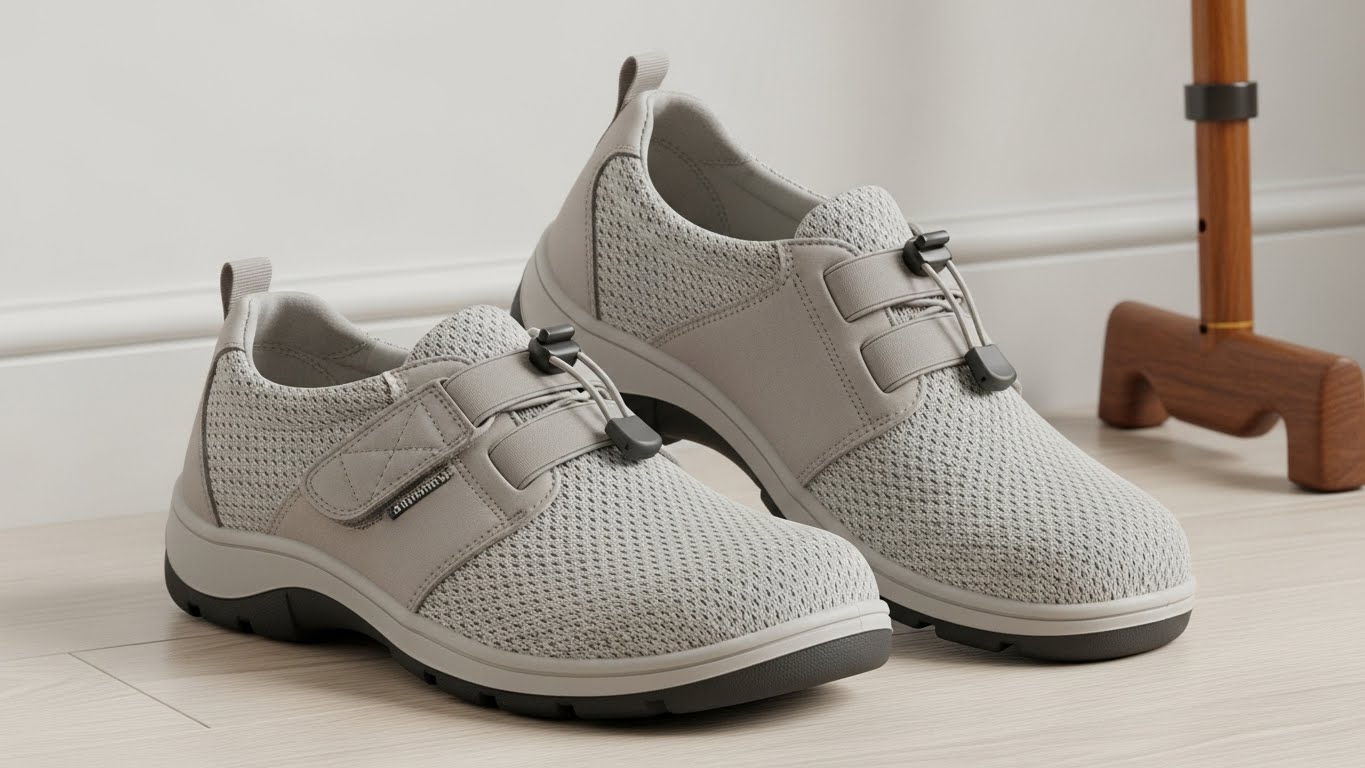 Easy On/Off Shoes for Seniors: Stability, Support, and Non-Slip Soles