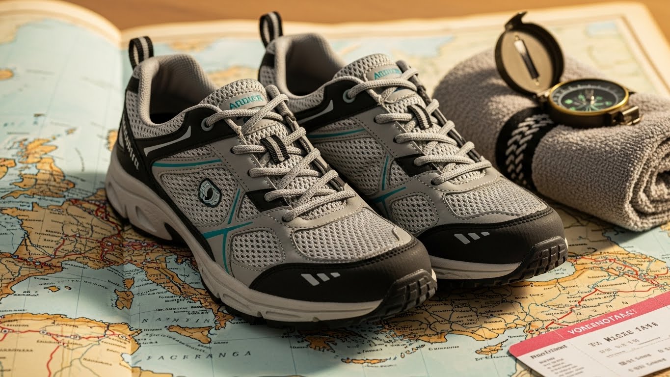 Travel-Ready Walking Shoes (One Pair for Flights, Cities, and Long Days)